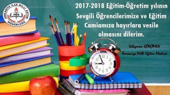 2017-2018 Eğitim Öğretim Yılı Açılış