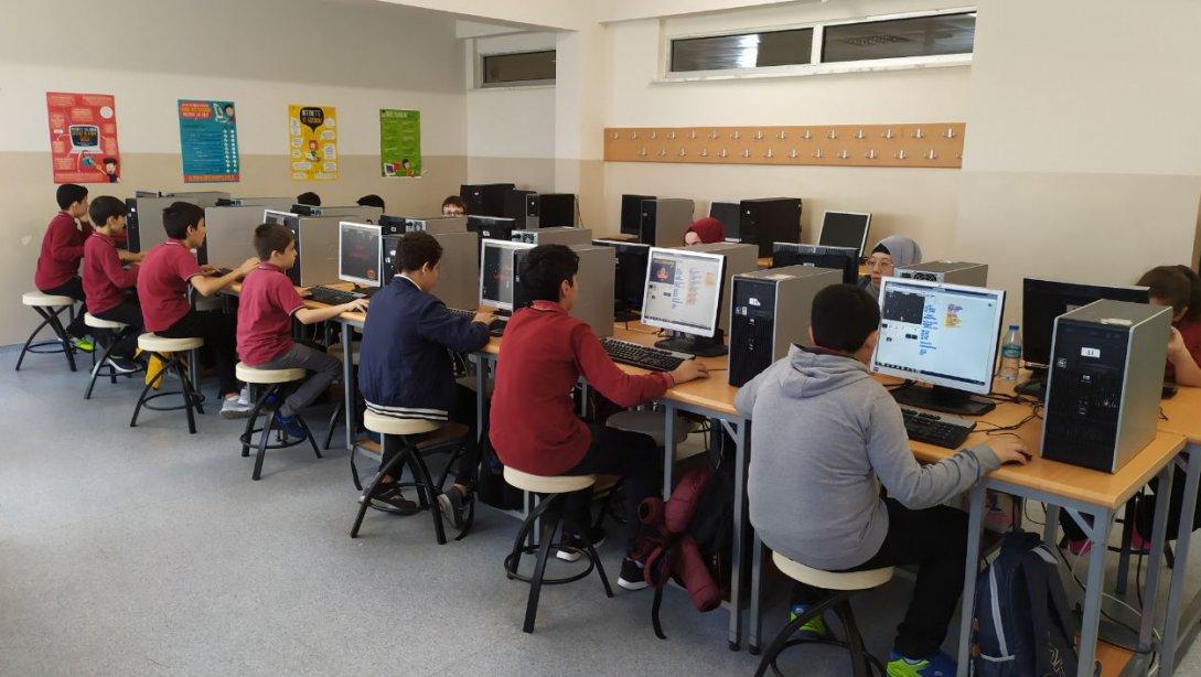Namık Kemal Anadolu İmam Hatip Lisesi Codeweek Haftası etkinlikleri