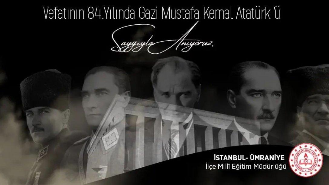 10 Kasım Atatürk'ü Anma ve Atatürk Haftası