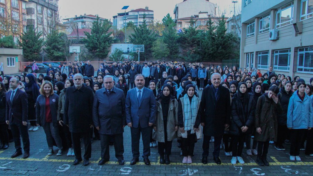Namık Kemal Anadolu İmam Hatip Lisemizde Bayrak Töreni 