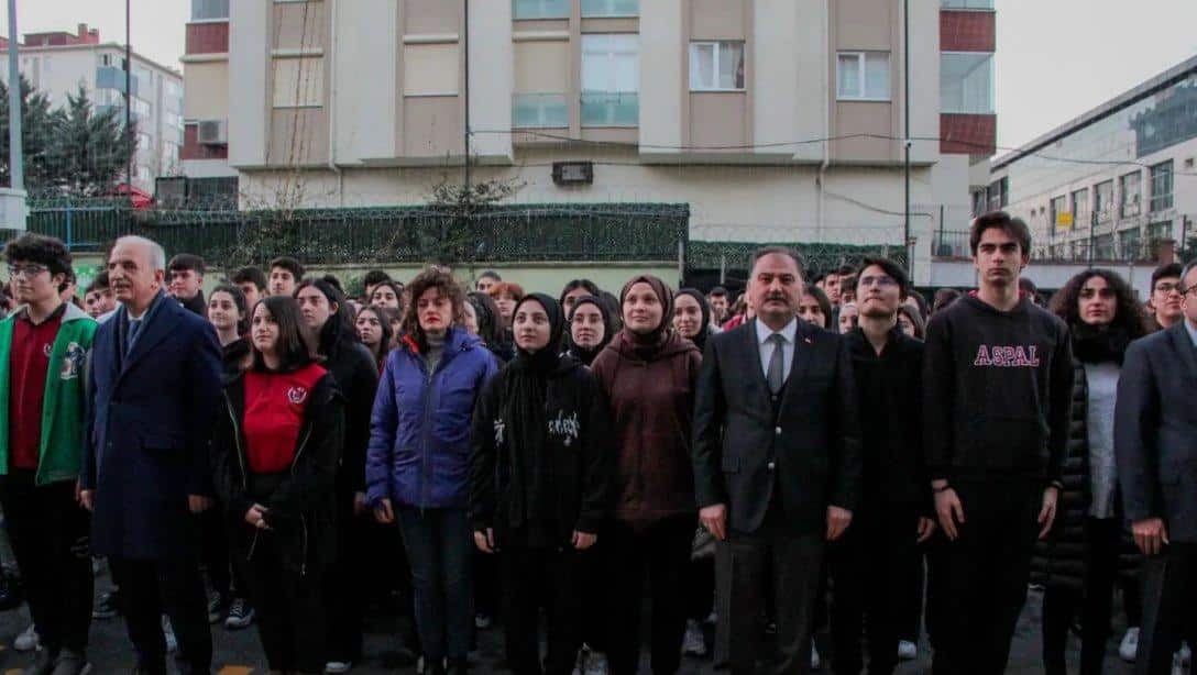 Atakent Şehit Selçuk Paker Anadolu Lisesi Bayrak Töreni