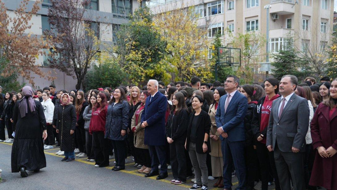 75.YIL CUMHURİYET MESLEKİ VE TEKNİK ANADOLU LİSESİ BAYRAK TÖRENİ