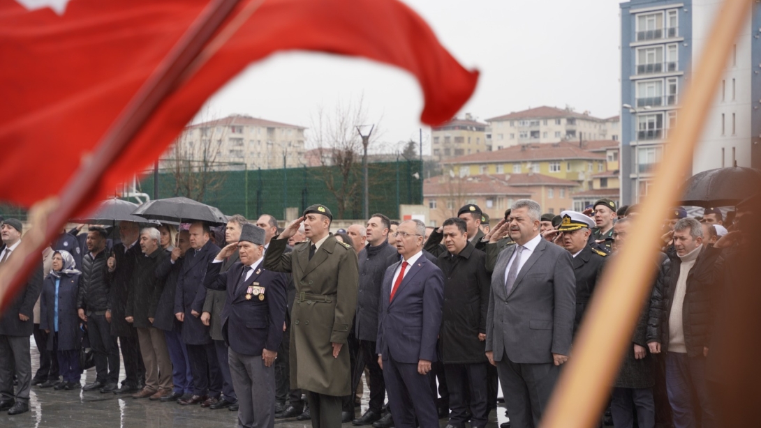 18 Mart Çanakkale Zaferi ve Şehitleri Anma Günü Çelenk Sunma Töreni